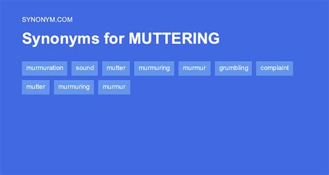 muttering antonyms|muttering antonym.